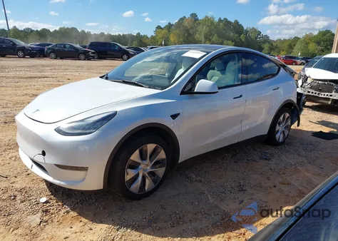 2023 Tesla Model Y Awd/Long Range Dual Motor All-Wheel Drive из США, поврежденный, VIN 7SAYGDEE3PA156622